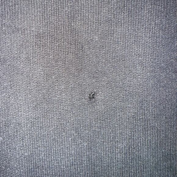 NEW Frank & Eileen Isabelle Funnel Neck Dress Black Triple Fleece Sz L Midi - Picture 6 of 9